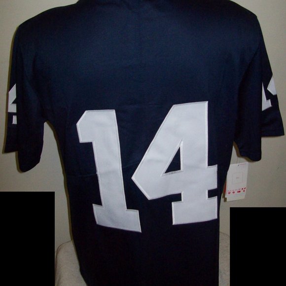 PENN STATE Nittany Lions #14 Sewn BLUE Jersey - Picture 3 of 4